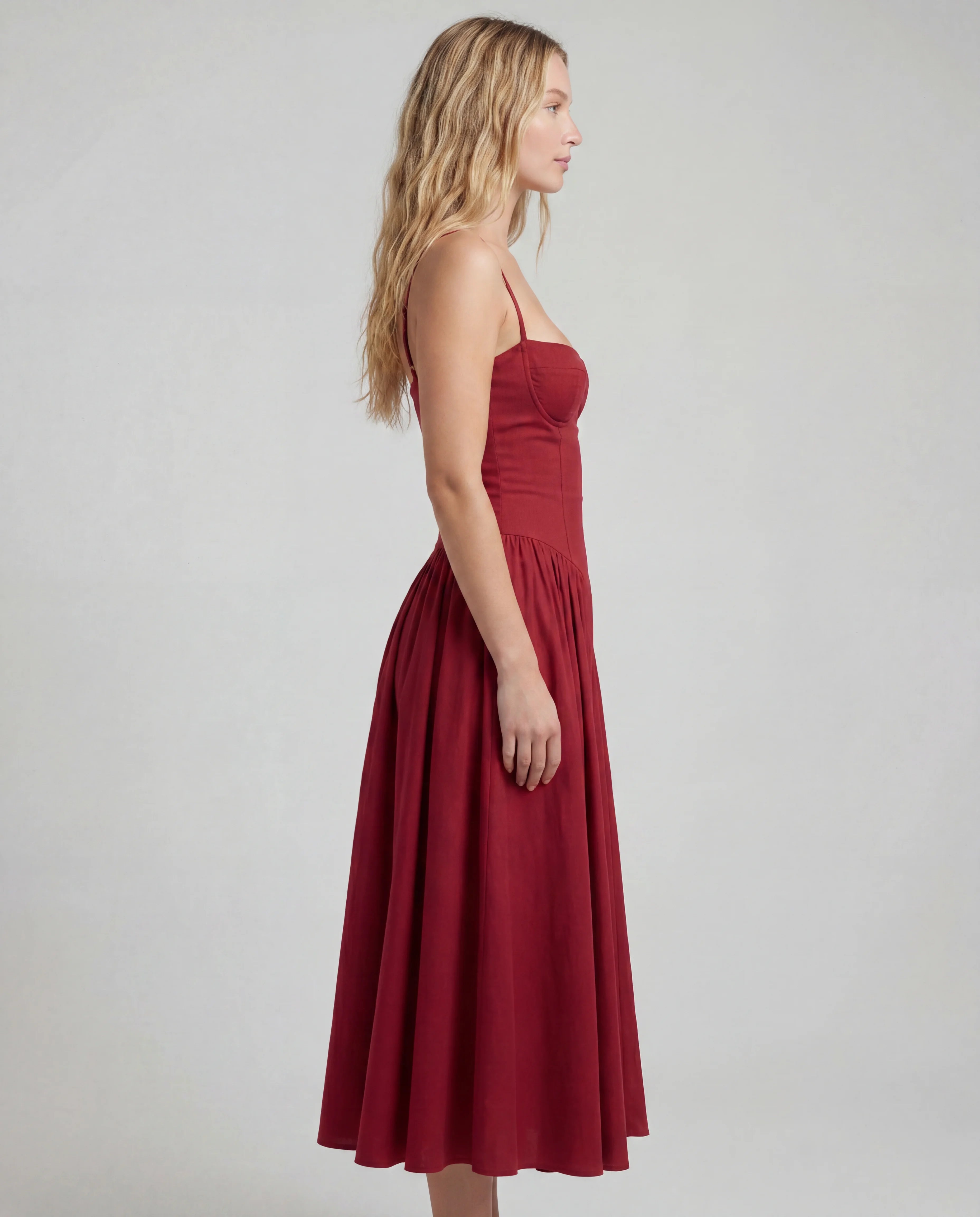 Sequin co-ord set - red side